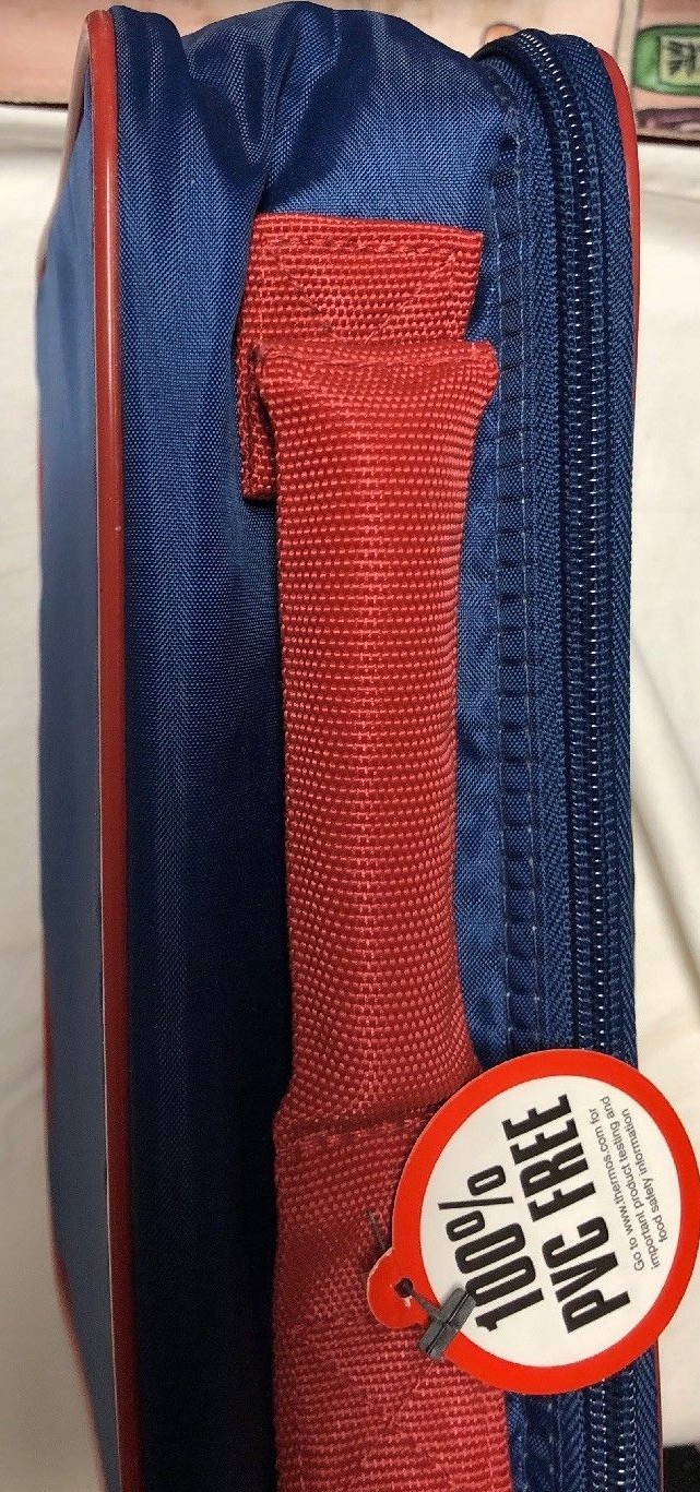 Thermos Superman Soft Lunch Box Insulated Lunch Bag Super Man Lunchbox