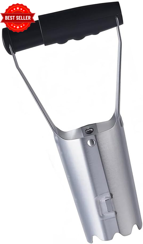 1 PCS Bulb Planter with Depth Markers,Automatic Soil Release,For Dgging Holes an