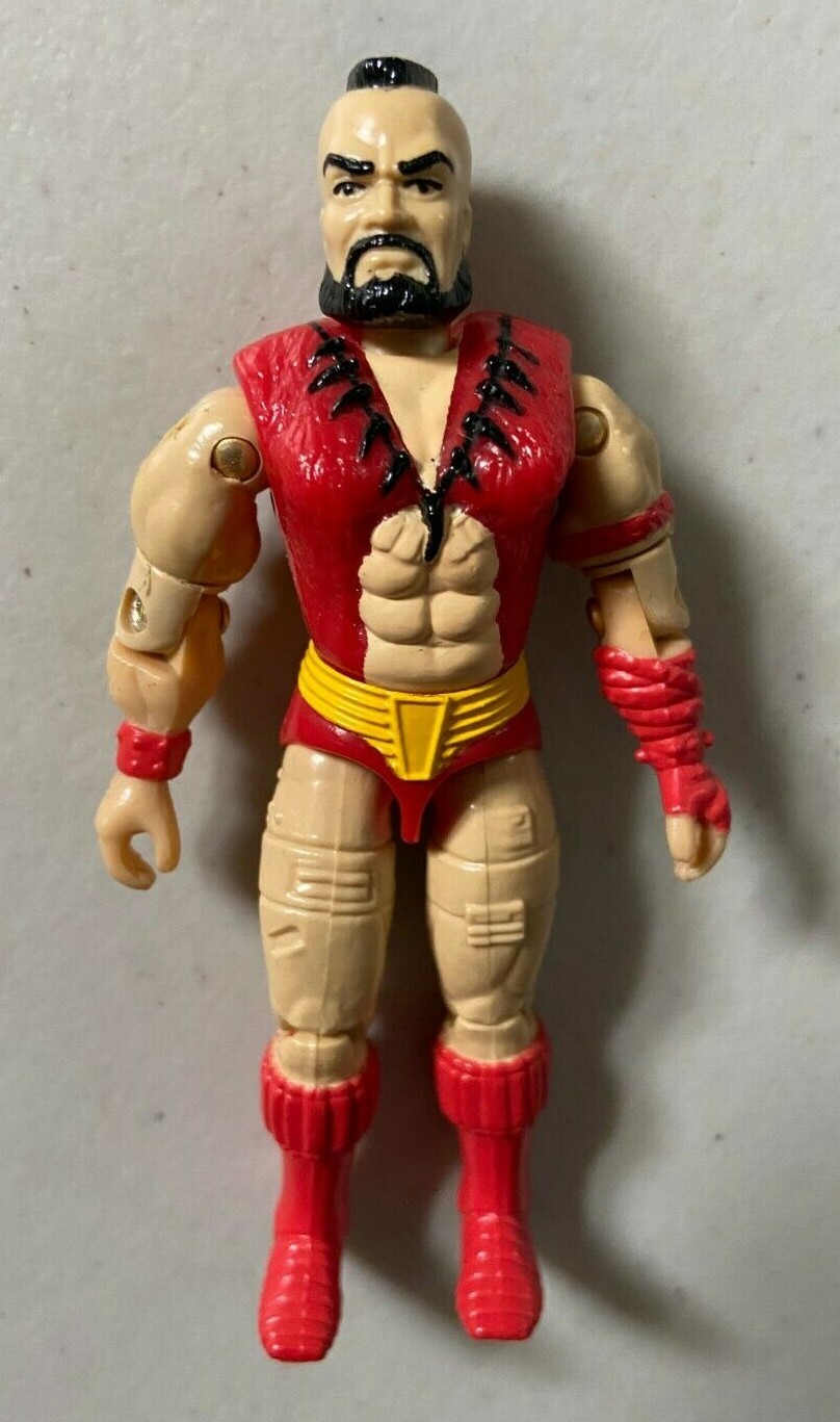 1993 GI JOE Capcom Street Fighter 2 Zangief Loose Action