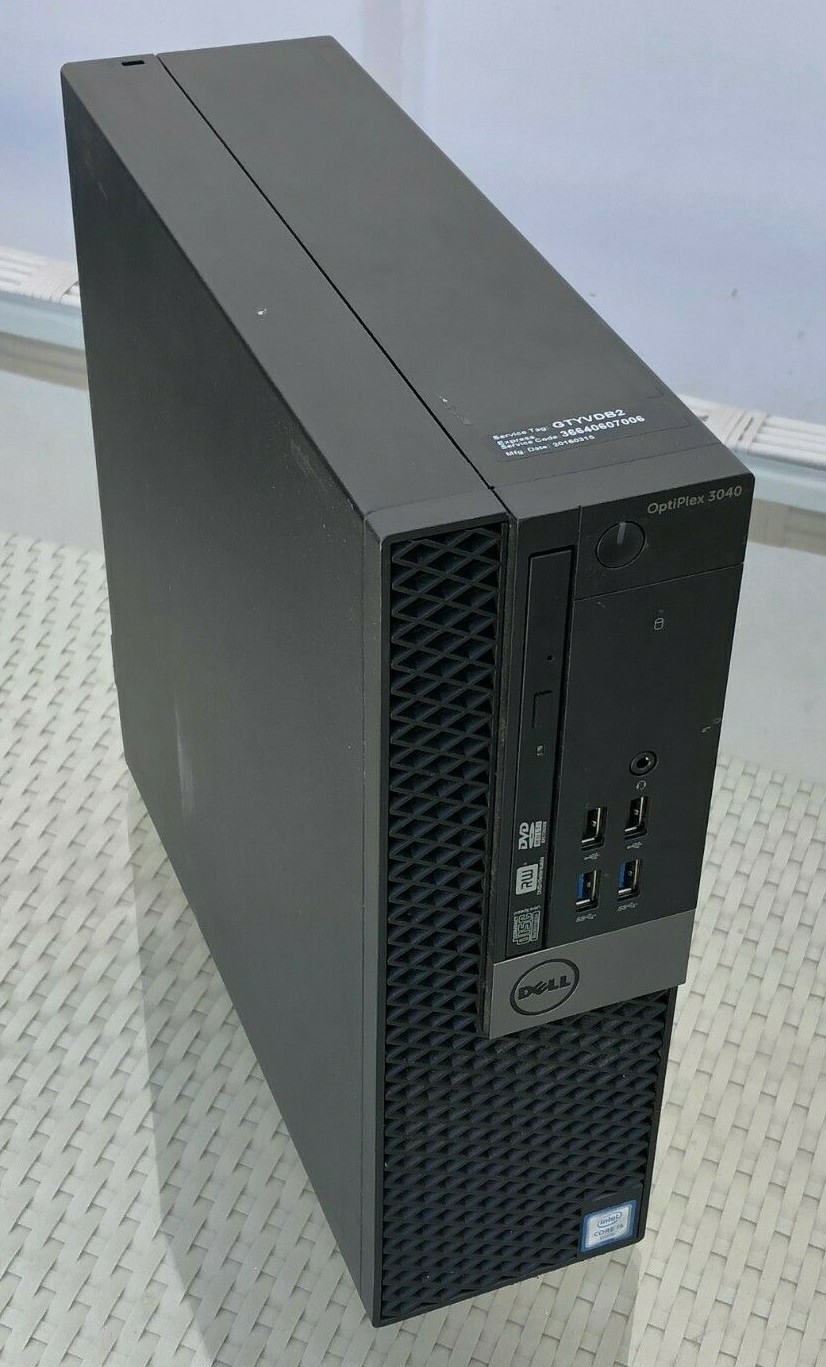 Dell Optiplex 3040 i5-6500 Quad 3.20Ghz 16GB DDR3 3TB SATA DVD WIN