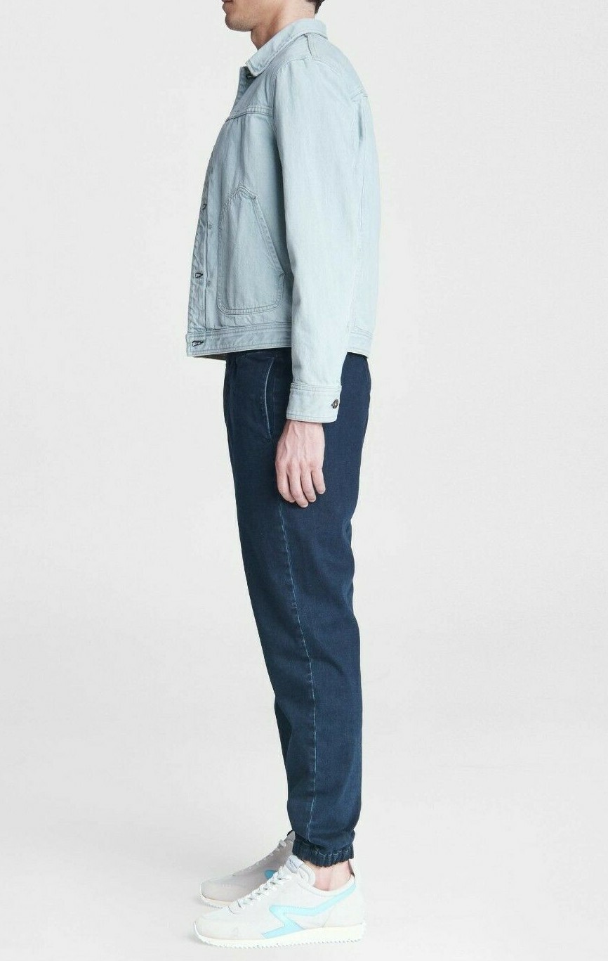 Pre-owned Rag & Bone Gr Aussicht Bequeme Passform Loopback Denim Jogger Jeans Elkhart