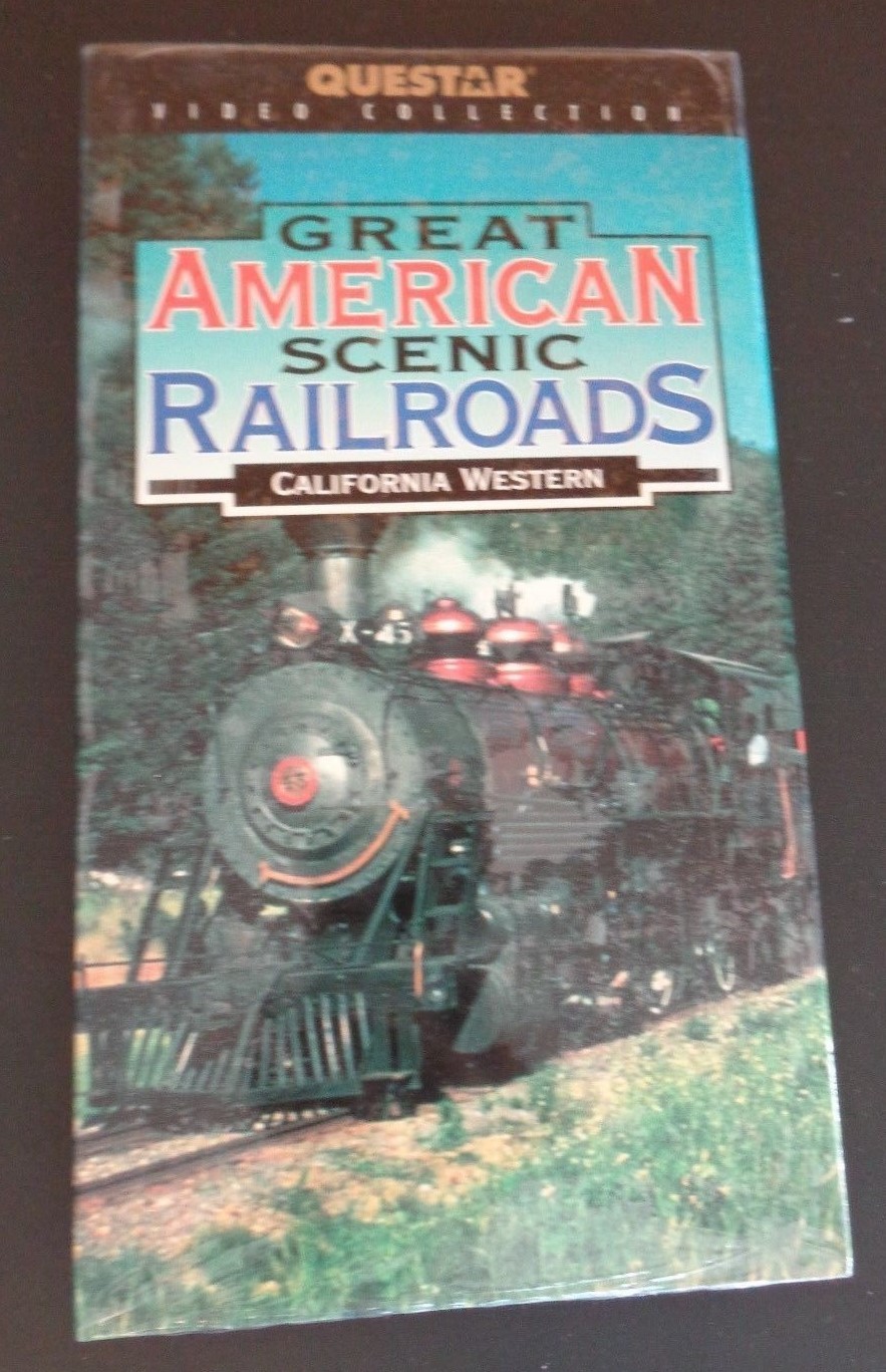 (未使用･未開封品)National Parks of the West By Train [VHS] GREAT AMERICAN SCENIC RAILROADS California Western VHS New