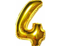 XXL 100cm Riesen Gold Hochzeit Geschenk Helium Zahl 0 Folienballon Party Deko