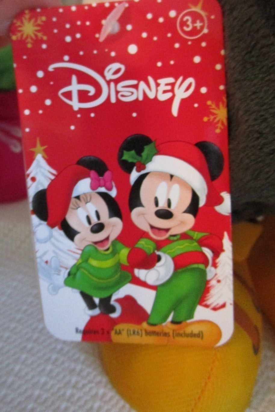 Disney MICKEY & MINNIE Mouse Animated Christmas Musical Dancing 13