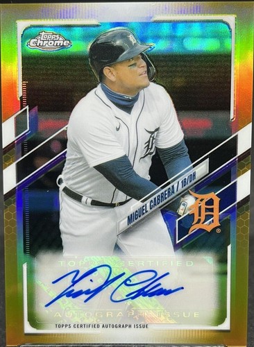 2021 Topps Chrome Update Series - Miguel Cabrera #CUSA-MC