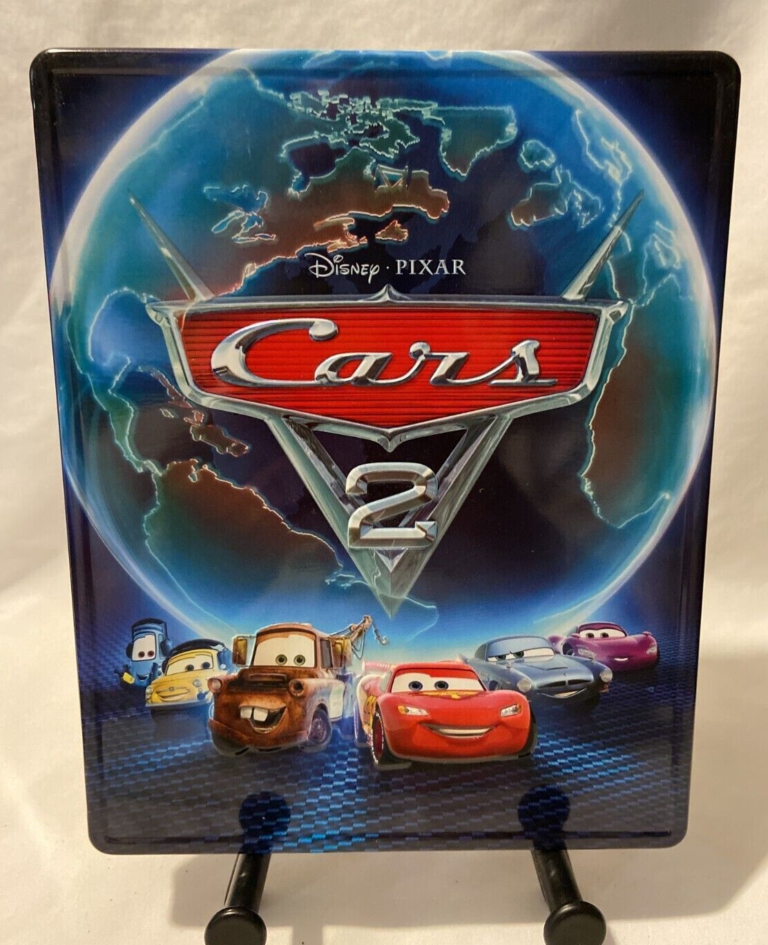 CARS 2 3D Blu-Ray + BLURAY + DVD SteelBook Rare! 0786936818260 786936818260 | eBay CARS 2 3D Blu-Ray + BLURAY + DVD SteelBook Rare! 0786936818260 786936818260 | eBay
