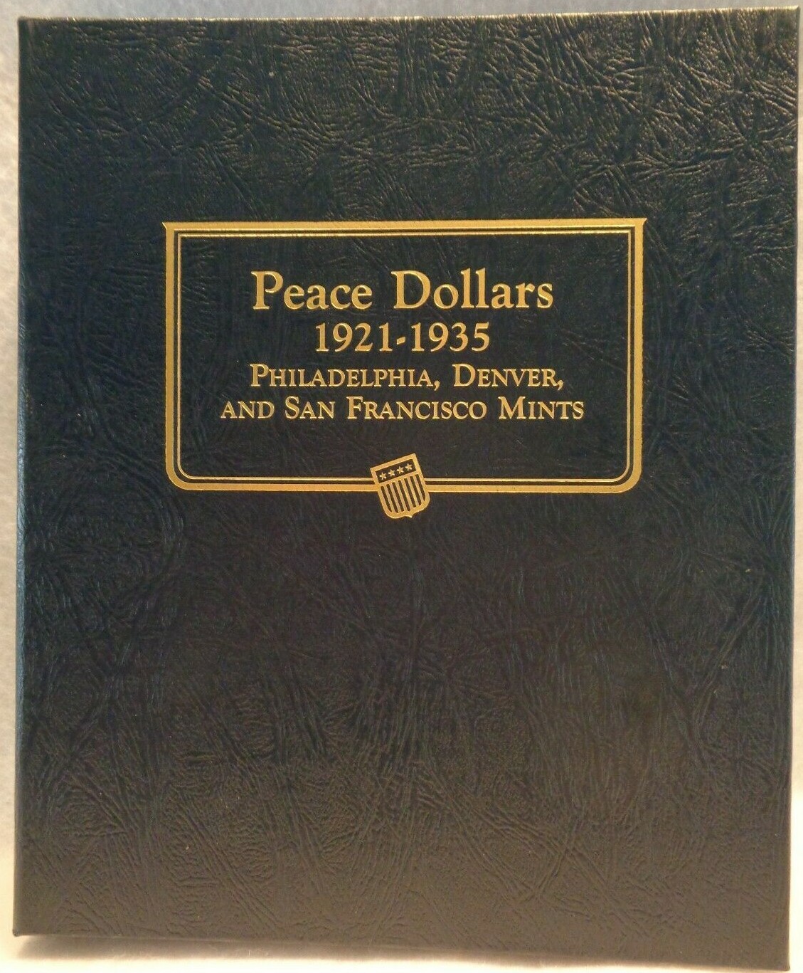 Whitman Classic Album #9130 Peace Dollars 1921-1935, New (book, folder)