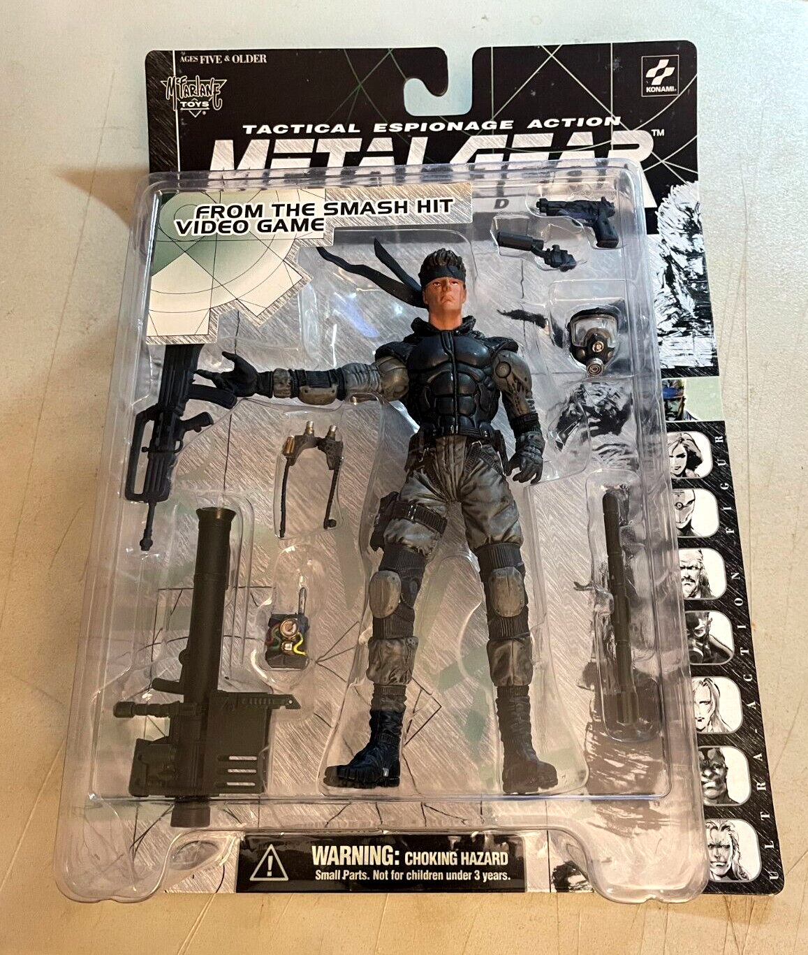 Solid Solid Snake 6” Figure Konami / Rare