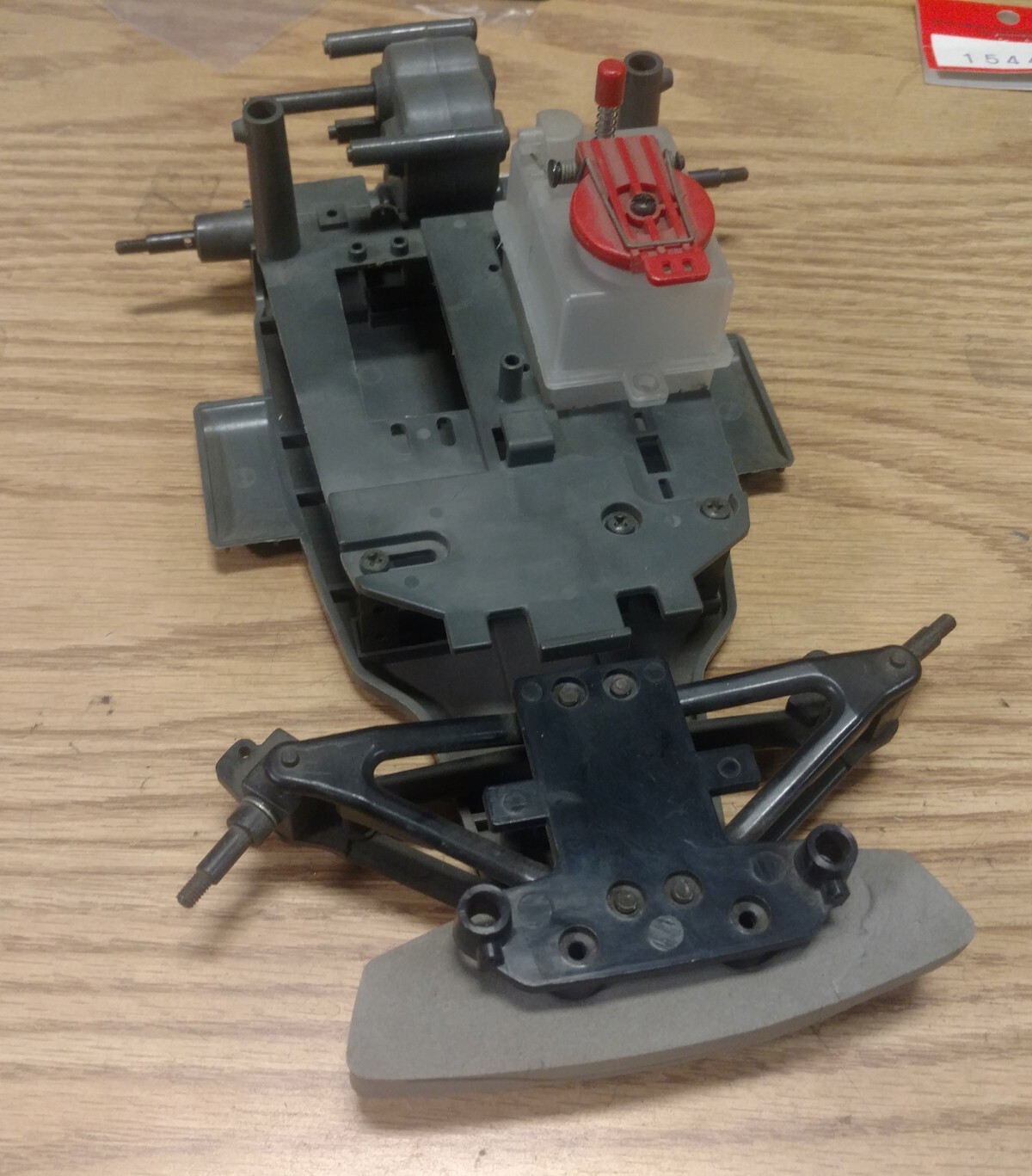 RARE NITRO gas vintage kyosho Hoppin Mad Chassis with tank