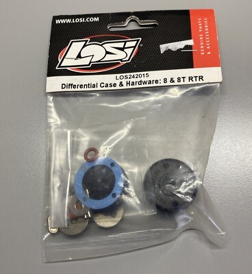 NEW Losi LOS242015 Differential Case and Hardware 8/8T RTR