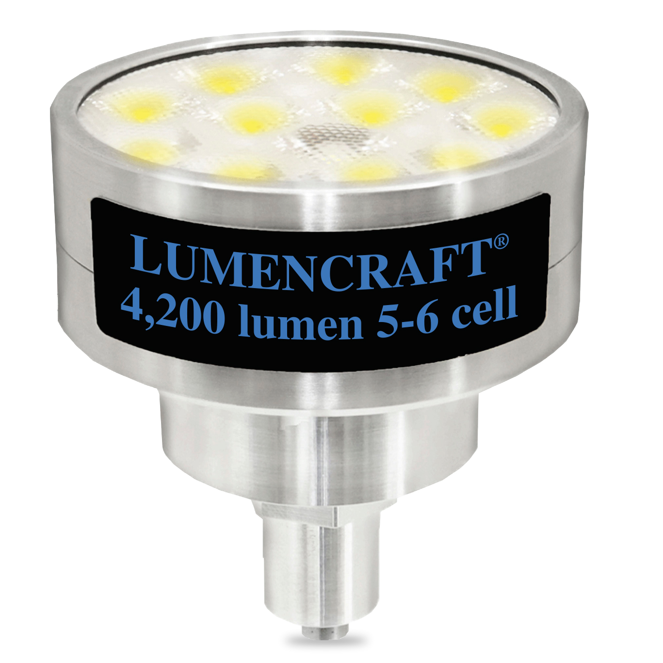 LED Conversion for Maglite Flashlight 4,200 Lumen Fits 5-6 D