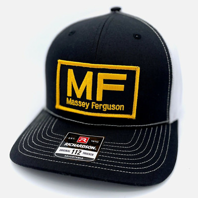 Massey Ferguson Vintage Patch Hat - Richardson 112 Trucker Cap