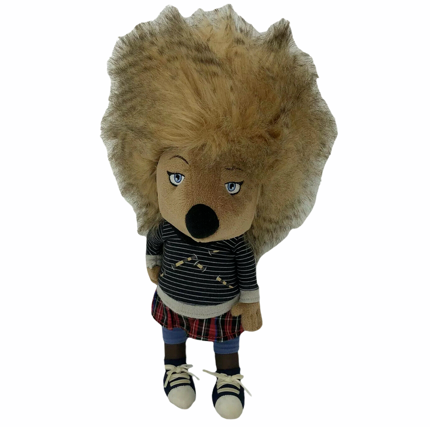 Sing Ash Hedgehog Plush Rocker Girl Stuffed Animal