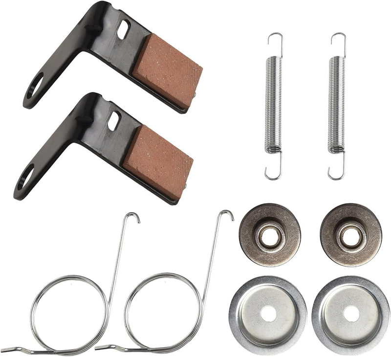 Complete Brake Pad Kit 2 Sets for Gy21943B Including Retainer Spring Bushing Fit