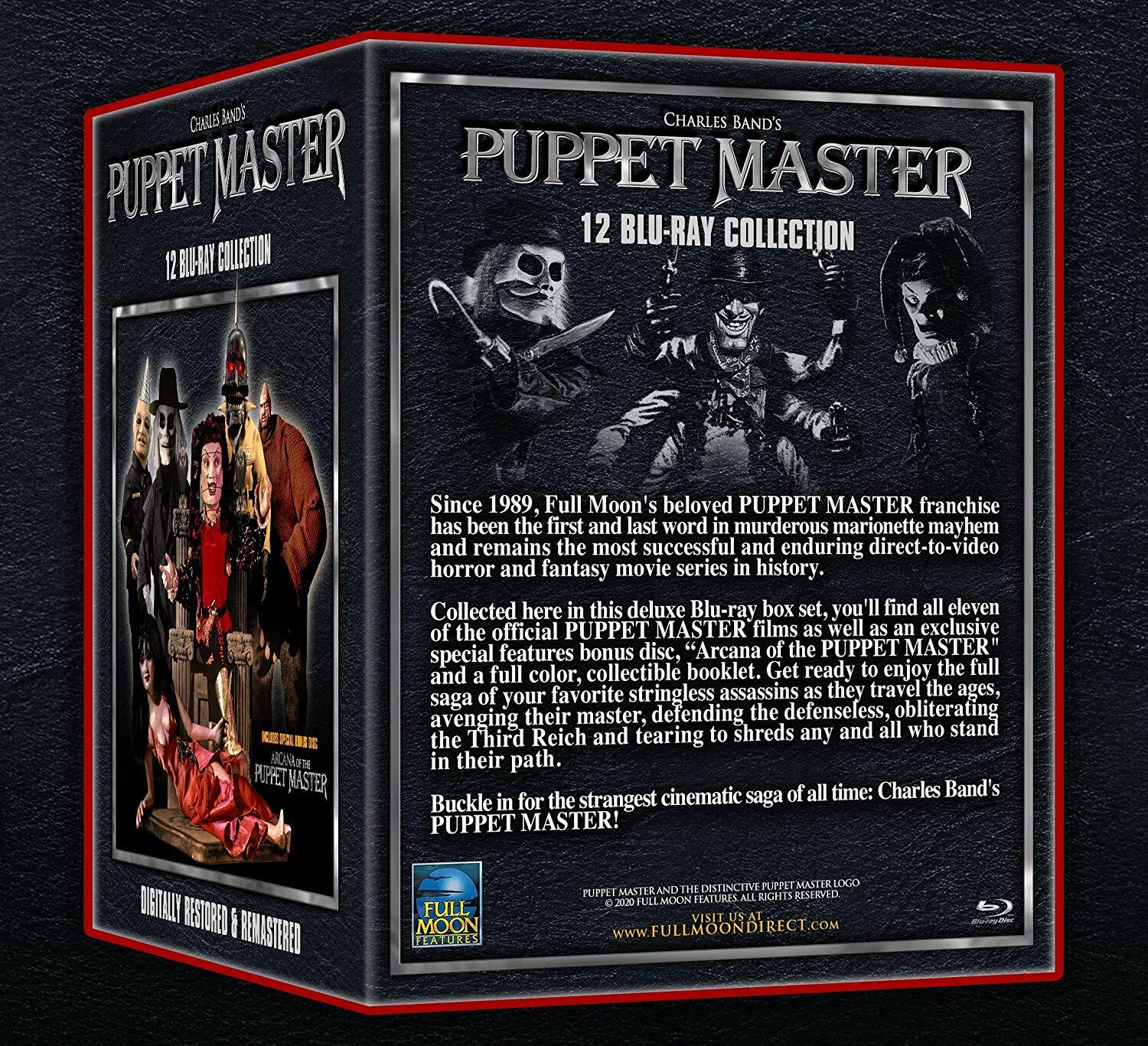 MASTER PIECE COLLECTION Blu-ray BOX Ⅱ〈3… Puppet Master 12 Blu-ray Collection Box Set Digitally