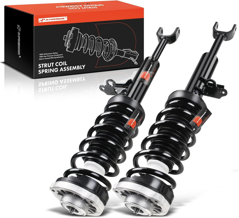 2-PC Set Front Complete Strut Coil Spring Assembly for 2011-2016 BMW 528I 535I
