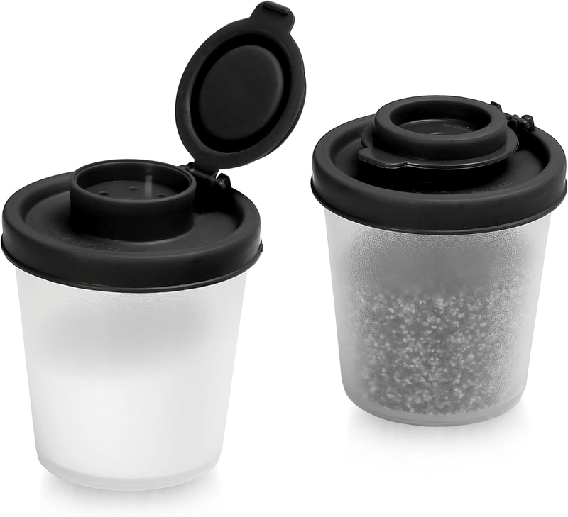 Salt Pepper Shakers Moisture Proof Salt Shaker to Go Camping Picnic Outdoors Lun