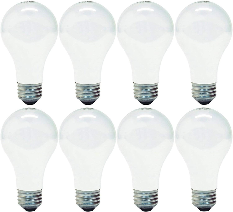 GE Lighting Soft White A19 Light Bulb incandescent with Medium Base (29)