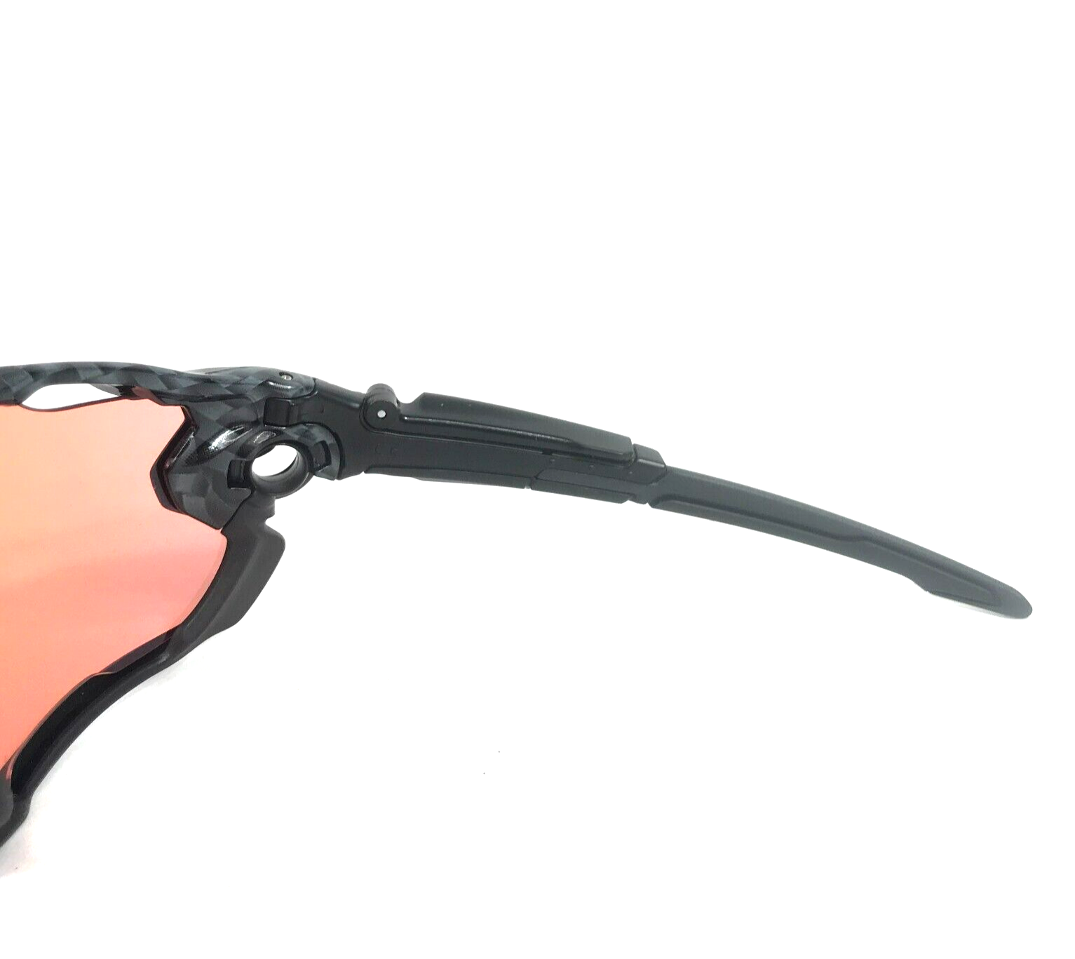 Pre-owned Oakley Sunglasses Jawbreaker Oo9290-2531 Carbon Fiber Black W/ Prizm Trail Lens In Pink