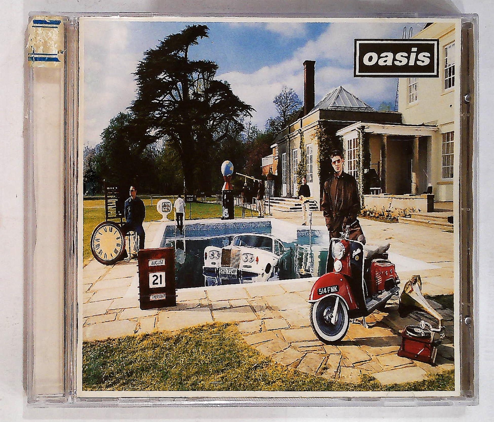 OASIS - BE HERE NOW 台湾・中国盤　CD Oasis 1997 Be Here Now Taiwan OBI 12 Track CD Album / D'You