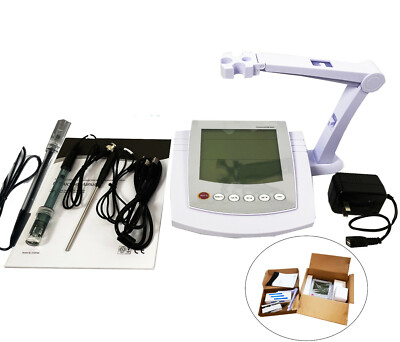 Lab Benchtop pH Conductivity TDS Temperature Meter USB Interface 20.000pH