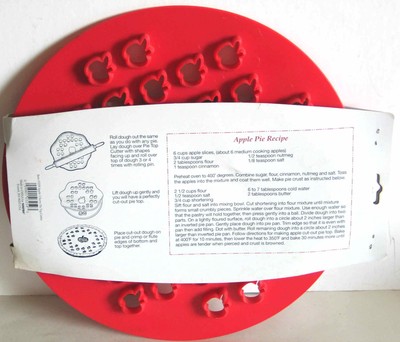 NORPRO Apple Cherry Pie Top Crust Cutter Mold New In Package Recipe 3259 FREE SH