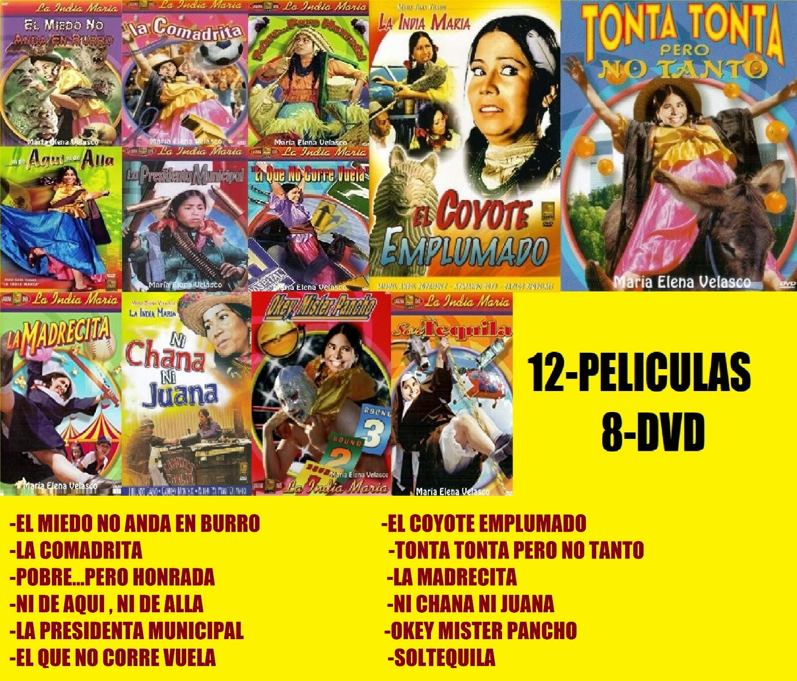 LOTE/12/PELICULAS/8/DVD/LA INDIA