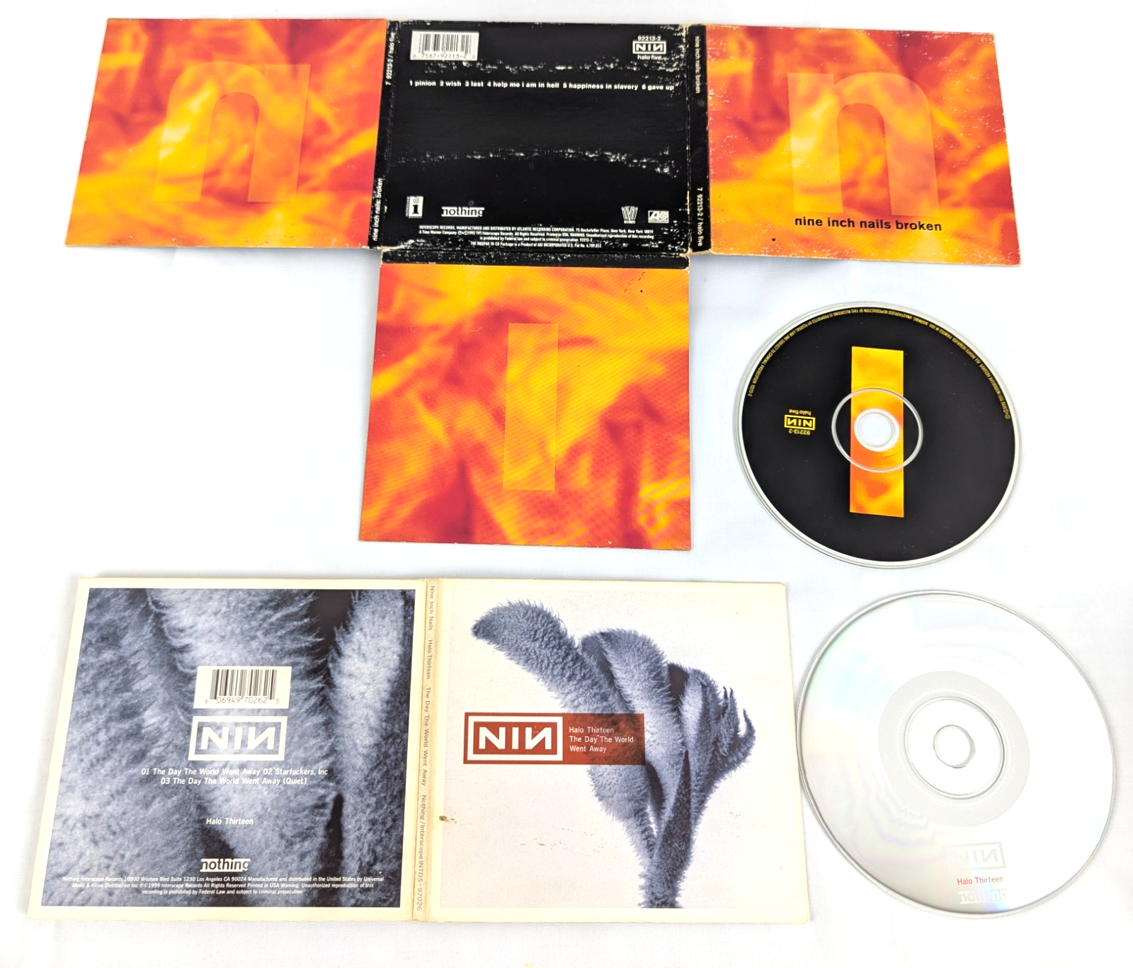 Nine Inch Nails CD EP Halo Thirteen The Day the World Went
