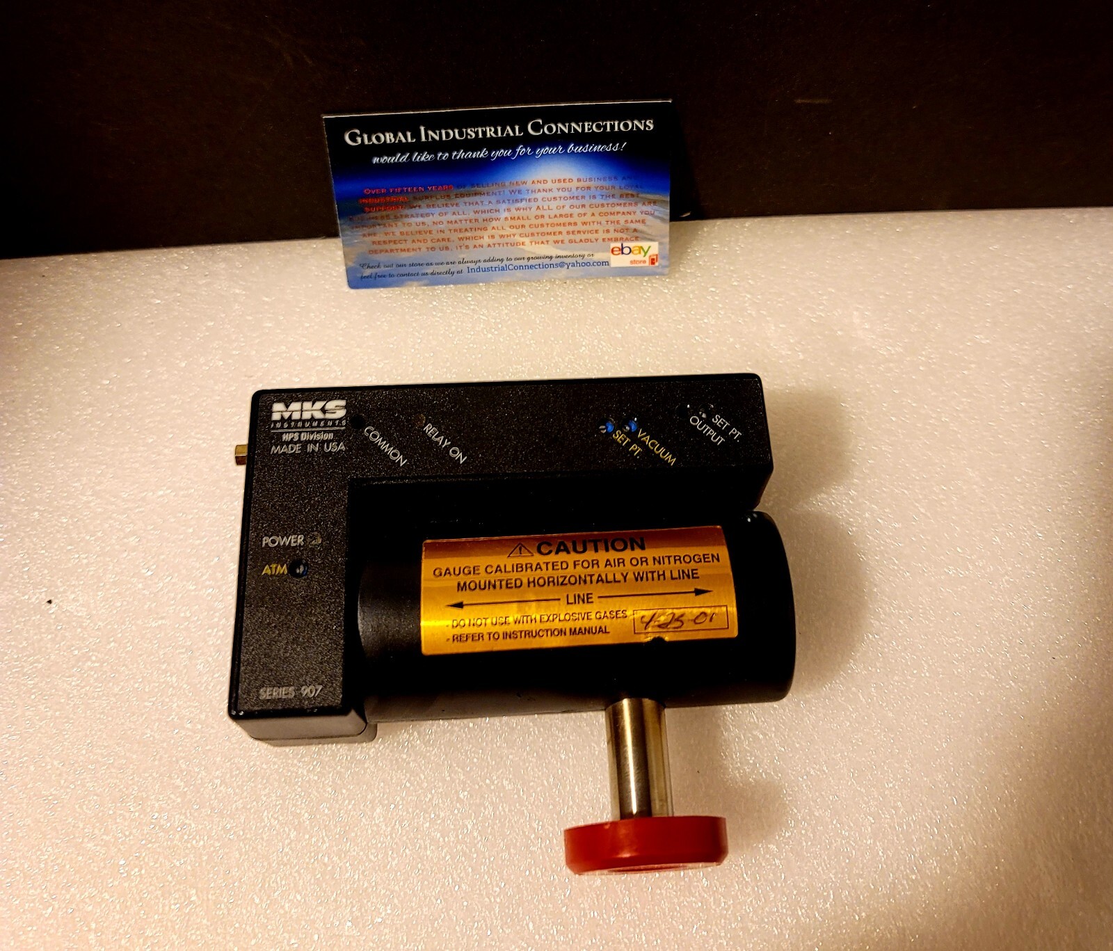 order made*.+゜ MKS Instruments 109070010CE 907 Series Convection Transducer