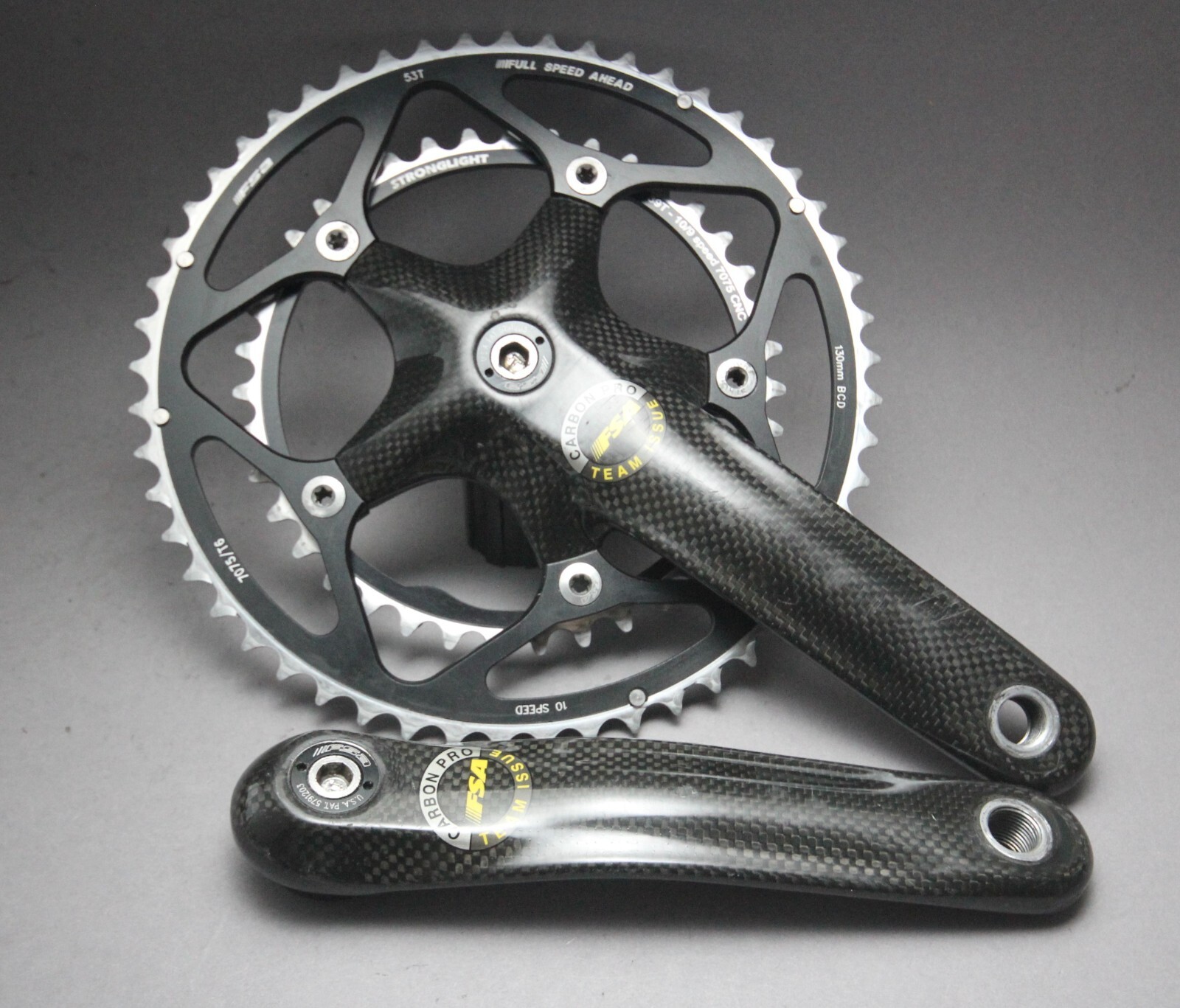 FSA carbon crank ガーボン クランク bcd130 FSA carbon crank