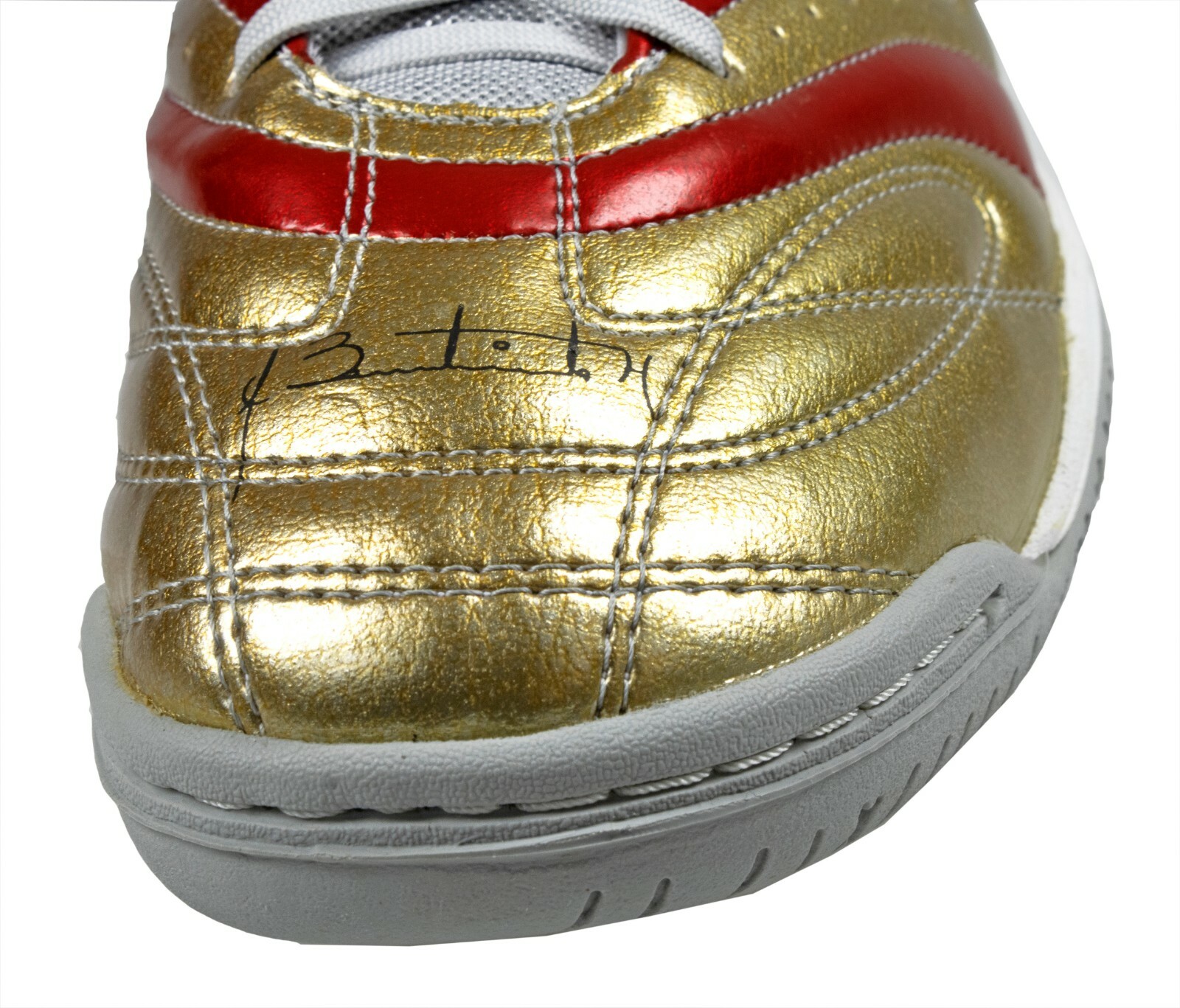 Pirma Bofo Bautista Vintage Indoor Soccer Shoes Color Gold(Not to Wear)