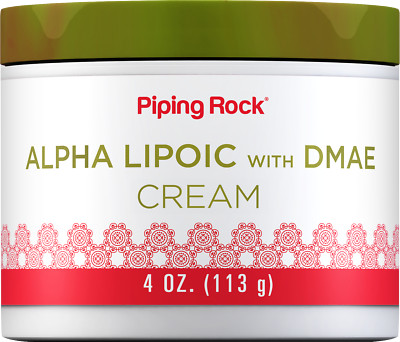 Alpha Lipoic with DMAE Cream, 4 oz (113 g) Jar