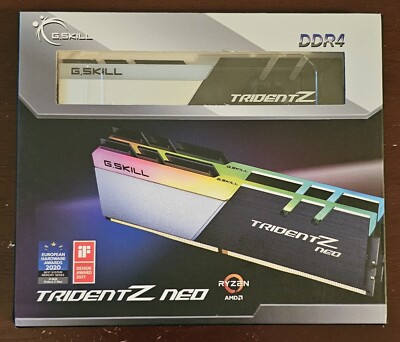 G.SKILL Trident Z RGB 64GB (2x32GB) DDR4-3600 CL18 DDR4 Desktop RAM Memory