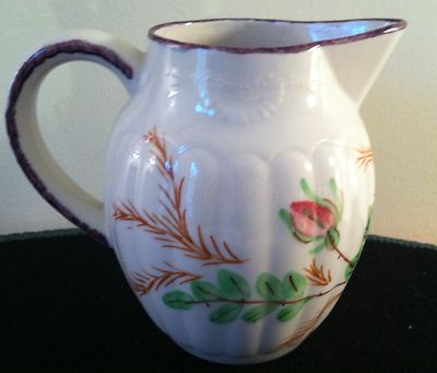 Blue Ridge China Pitcher Hand Painted Roses