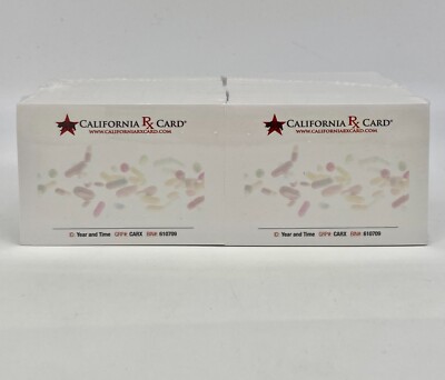 Lot of 40 Post-it Note Sticky Note Pads California Rx Card Medical Pharma Ad NEW