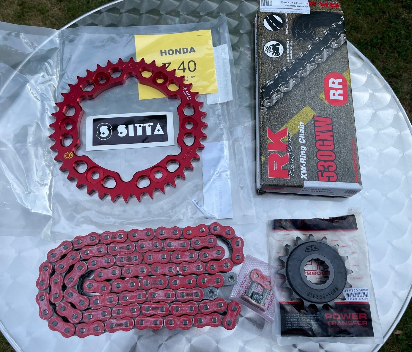 モア X-Ring Chain Set Honda CBR 1000 RR, SC57, SC59, 16-42-116