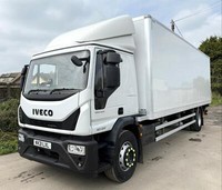 2021 IVECO EUROCARGO 180-250 GRP BOX TAIL-LIFT 18 TON SLEEPER 100,000 MILE EURO6