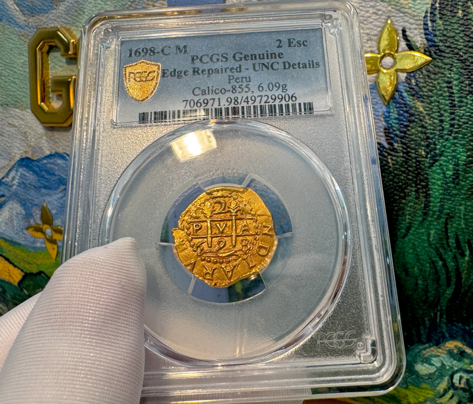 値下げ　NGC AU58 コブ銀貨　スペイン　2R 1609年 値下げ NGC AU58 コブ銀貨 スペイン 2R 1609年 オーストラリア