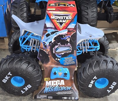 Official Mega Megalodon All-Terrain Remote Control Monster Truck, 1:6 Scale