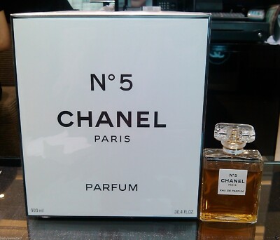 CHANEL NO.5 Parfum 900ml 30.4 oz FL Sealed Parfum Grand