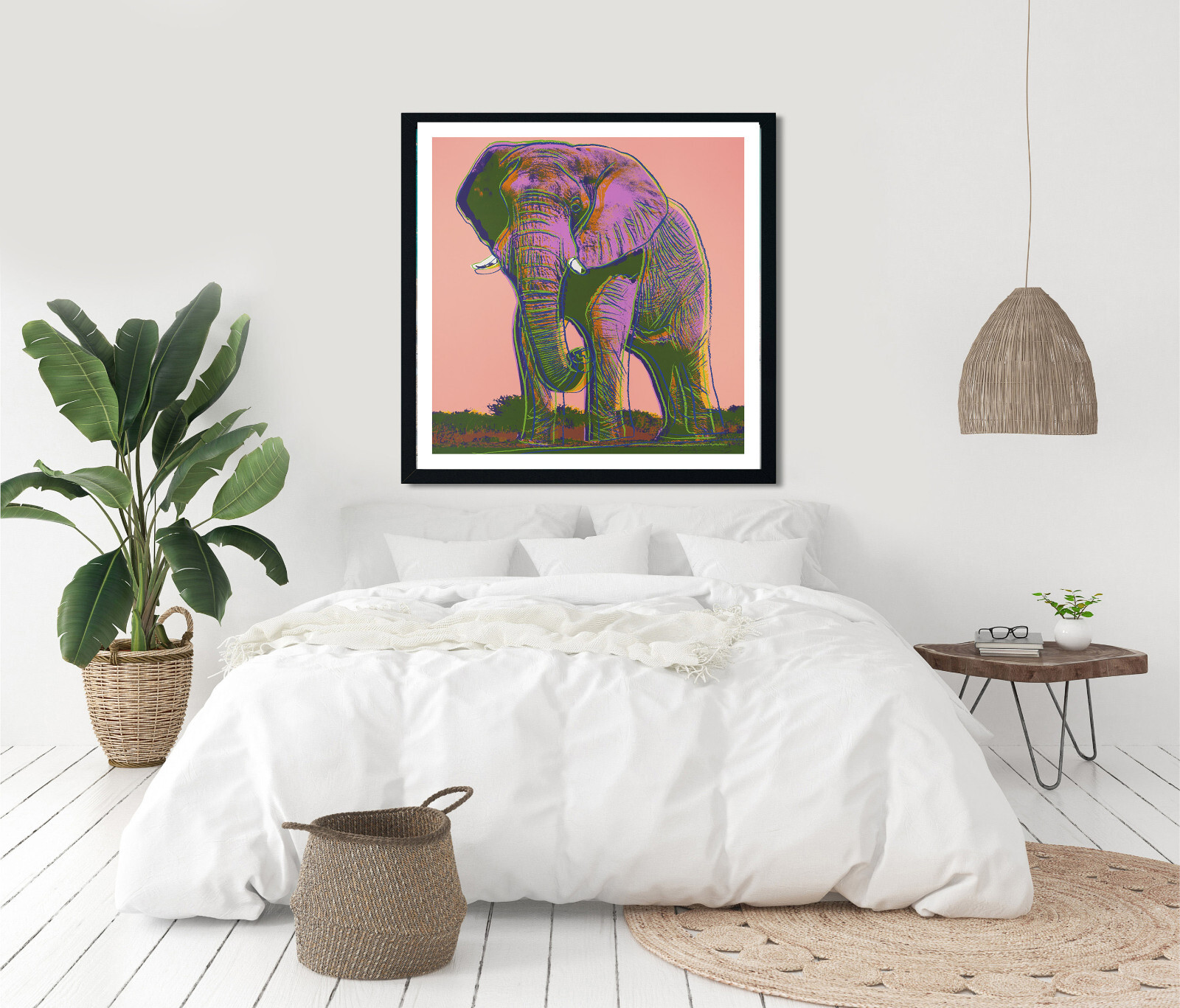 Andy Warhol - African Elephant, Endangered Species Portfolio Giclee Print Poster