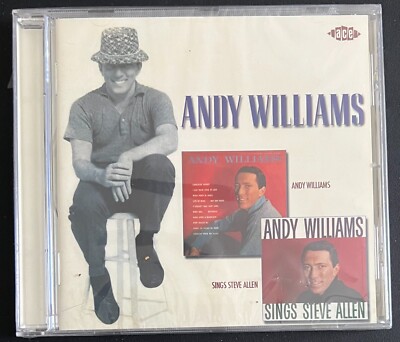 ANDY WILLIAMS  - ANDY WILLIAMS SINGS STEVE ALLEN - CD BRAND NEW