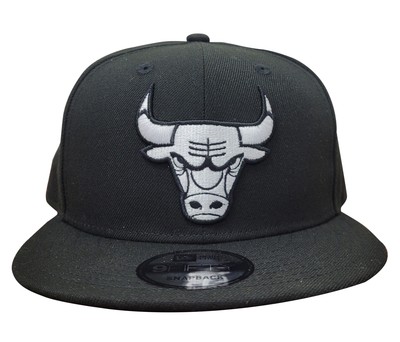 Кроссовки New Era 9Fifty Black/White NBA Chicago Bulls Custom Snapback (70632641) - OSFM