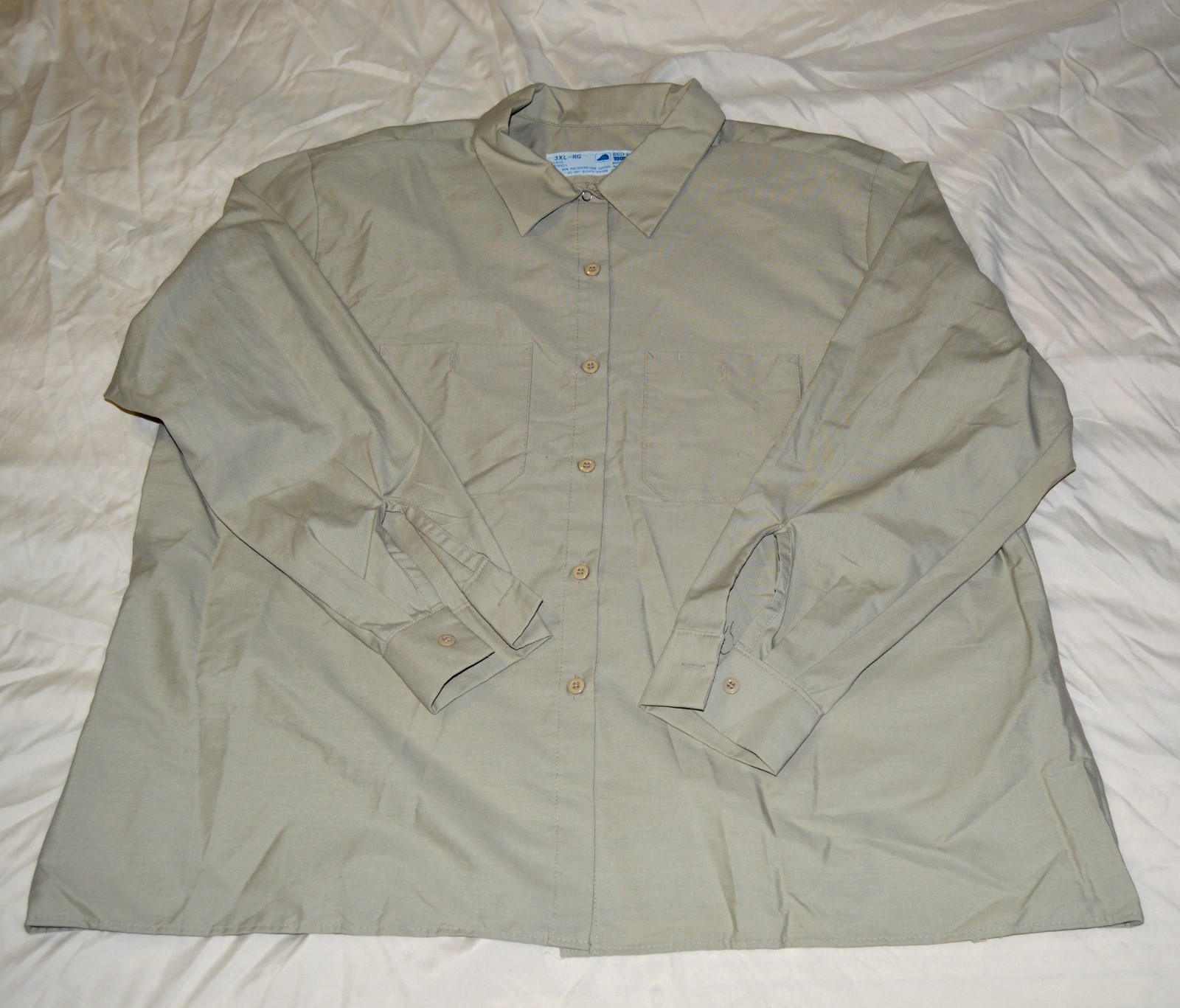 Work Shirt - WOMENS Long Sleeve Size 3XL-RG -Red Kap  NEW  One lot of 6 Shirts