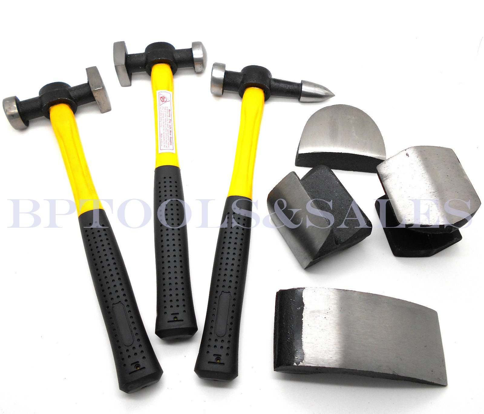 7 Pc Auto Body Fiberglass Fender Repair Tool Hammer Dolly Dent Bender Auto Kit 7 Pc Auto Body Fiberglass Fender Repair Tool Hammer Dolly Dent Bender Auto Kit
