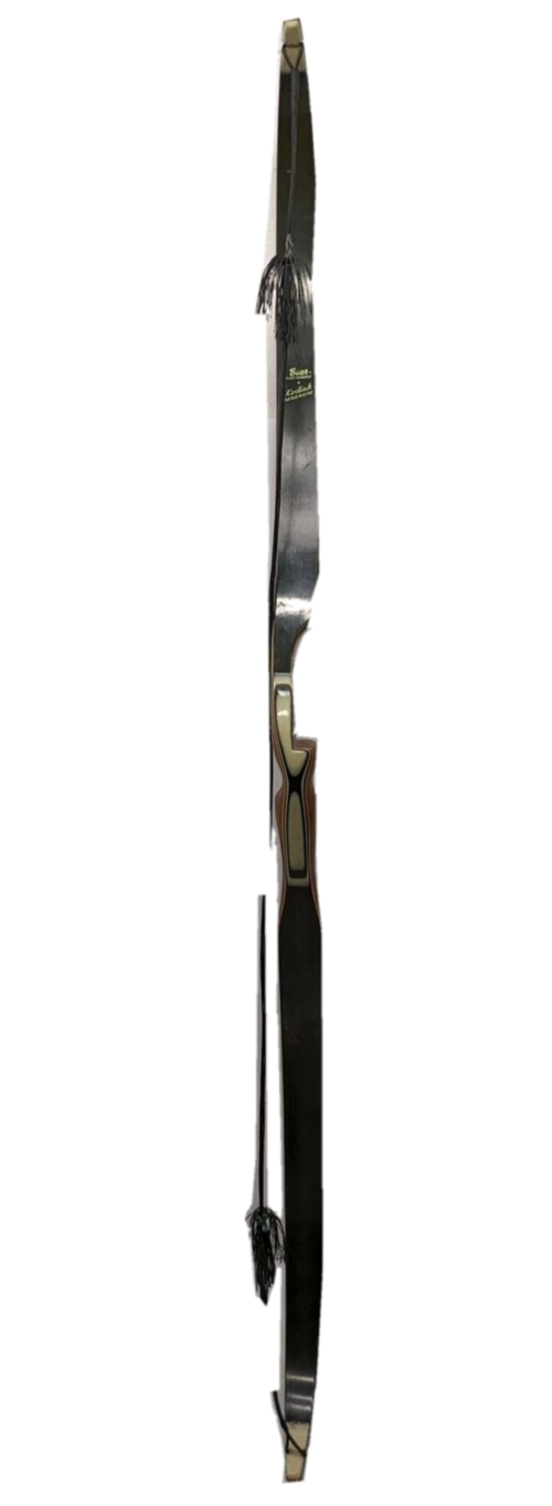 Vintage 1961 Bear Archery Kodiak Magnum 52” 45 Lb Right Hand Recurve Bow, NR
