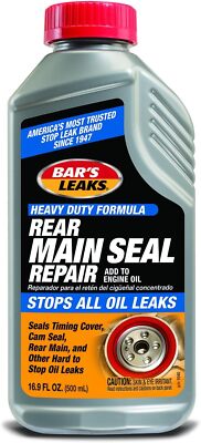 Bar's Leaks Concentrated Rear Main Seal Repair Engine Oil Stop Leak 16.9 oz