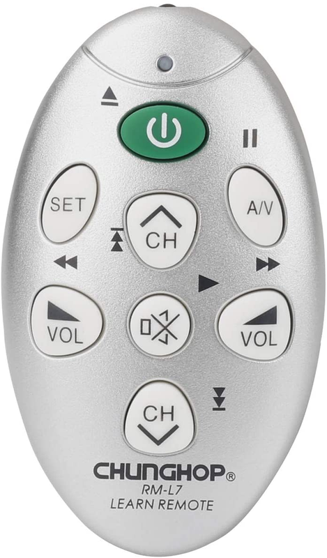 Control Rm-l7 With 7 Keys For Tv Vcr