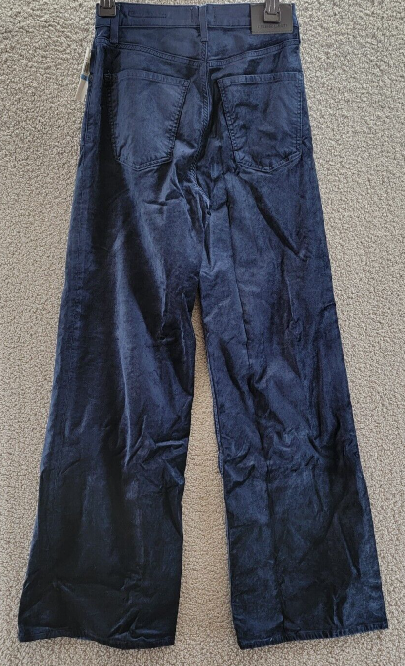 Citizens of Humanity Paloma Baggy High Rise Wide Leg Jeans Women's 25 Royal Navy - Picture 11 of 17