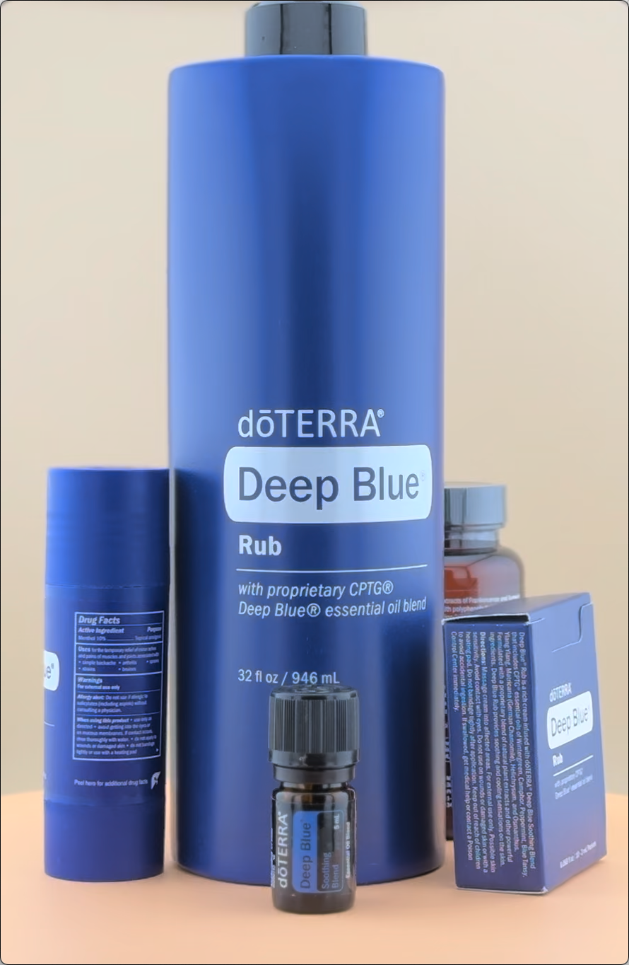 doTERRA Deep Blue 5ml 2本セット Amazon.com: doTERRA Deep Blue Essential Oil Soothing Blend 5